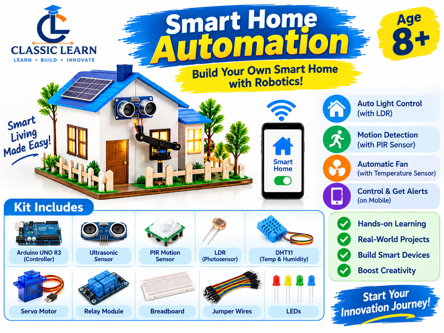 Smart Home Robotics Kit